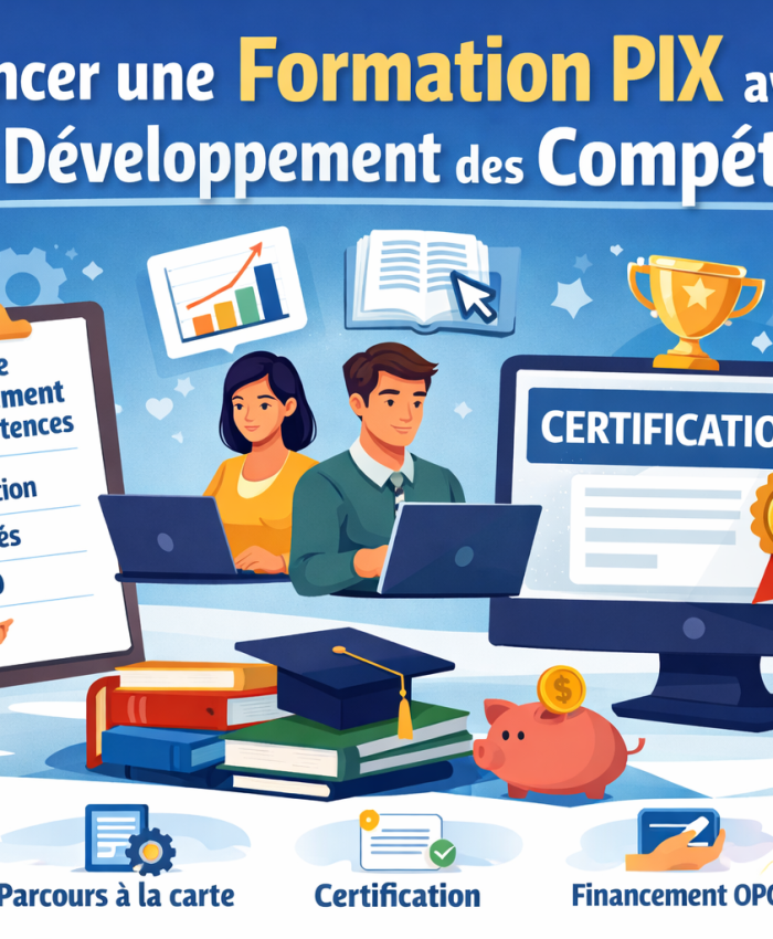 Formation Pix : développez et certifiez vos compétences numériques