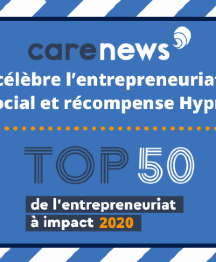 Carenews célèbre l’entrepreneuriat social et récompense Hypra